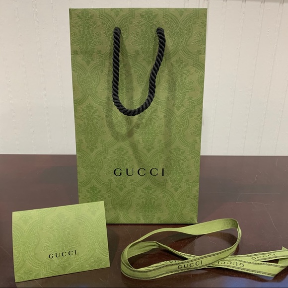 Gucci Other - Gucci BAG with Card & Ribbon